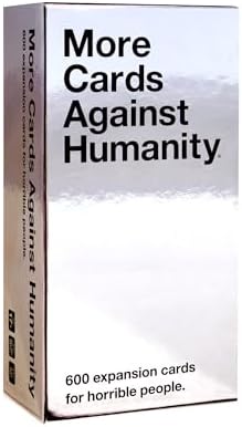 More Cards Against Humanity • 600-card Expansion • Includes The Best Cards from The Red Box, Blue Box, and Green Box