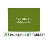 NUTRILITE DOUBLE X Multivitamin/Multimineral/Phytonutrient - 60 Tablets - 10-Day Supply/with Case.