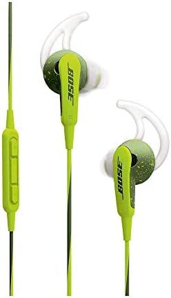Bose SoundSport In-Ear Headphones For Apple Devices (741776-0030) - Energy Green (Renewed)