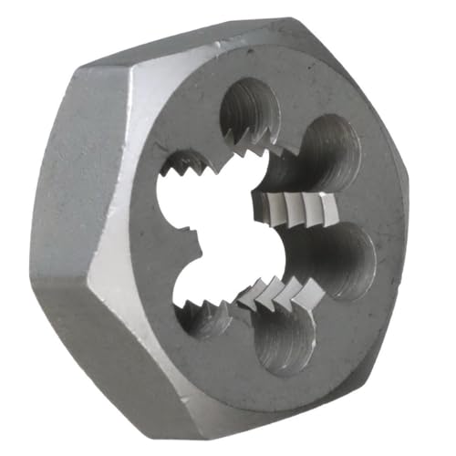 Drill America - DWTHX1032 #10-32 Carbon Steel Hex Rethreading Die, DWT Series