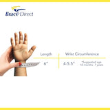 Brace Direct Kid’s Lace-Up Wrist Brace for Wrist Immobilization, Sprains & Strains, Carpal Tunnel Syndrome, & De Quervain’s Syndrome - Pediatric Sizes Offered in Left or Right Wrist