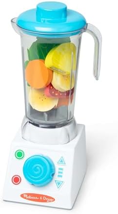Melissa & Doug Smoothie Maker Blender Set with Play Food - 22 Pieces