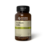 Nature's Sunshine Psyllium Hull, 100 Capsules | Organic Intestinal System Support is High in Soluble Fiber Which Facilitates the Process of Waste Elimination