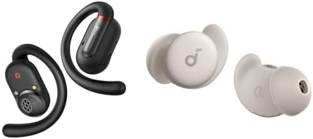 Soundcore Sleep A20 by Anker Bluetooth Earbuds V30i Open-Ear Headphones, Small Design for Side Sleepers, 80H Playtime, Stream Content via Bluetooth 5.3, Sleep Monitor, Personal Alarm