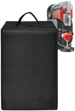 Slushie Machine Cover Frozen Drink Maker Lid Waterproof Dustproof Anti-Static Nylon Lid For Ninja Professional Maker Slushie Machine FS301/Ninja SLUSHi Professional Frozen Drink Maker FS301C (Black)