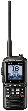STANDARD HORIZON HX890BK VHF-HH, 6 Watt, w/GPS&FM Rcvr