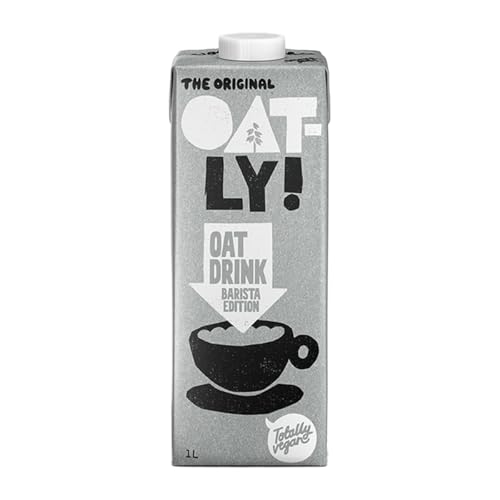 Oatly Barista Edition Oat Milk - Gluten Free, Dairy Free, Non GMO, Vegan, 32 oz (Pack of 6)