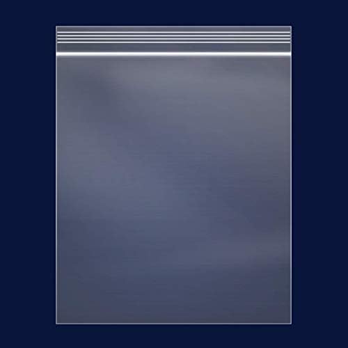 iMailer - 100 Count - 8" x 10" Zip Bags - Clear Reclosable Zip Plastic Poly Bags 2 Mil with Resealable Lock Seal Zipper for Art Prints, Brochure, Photoes, Handicraft Gift