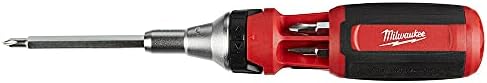 Milwaukee 9-in-1 High Torque Drive Ratcheting Multi-bit Driver