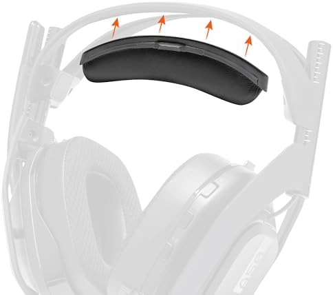 WC BandZ A50 - Upgraded Headband Replacement Kit for Astro A50 Gen 4, Gen 5, & A50X by Wicked Cushions | Enhanced Comfort, Style & Easy Installation | Black