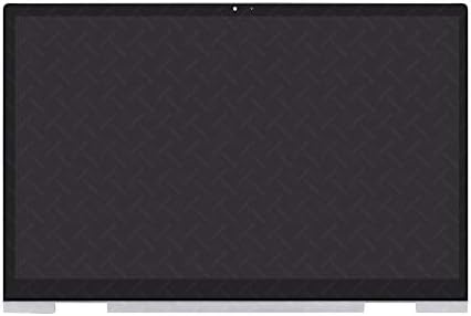 LCDOLED Replacement for HP Envy x360 15m-ed0xxx 15m-ed0000 15m-ed0013dx 15m-ed0023dx 15m-ed1013dx 15m-ed1023dx 15.6 inches FHD IPS LCD Display Touch Screen Digitizer Assembly Bezel with Control Board
