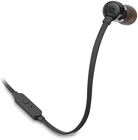 JBL TUNE 110 - In-Ear Headphone with One-Button Remote - Black