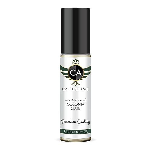 CA Perfume Impression of Parma Colonia Club For Women & Men Replica Fragrance Body Oil Dupes Alcohol-Free Grand Quality Sample Travel Size Concentrated Long Lasting Attar Roll-On 0.3 Fl Oz/10ml