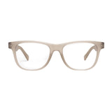 LOOK OPTIC Sullivan Reader - Stylish Unisex Ultra-lightweight Reading Glasses with Scratch-Resistant, Prescription-Quality (Full Magnification - Not Progressives) (Taupe, 2.00, multiplier_x)