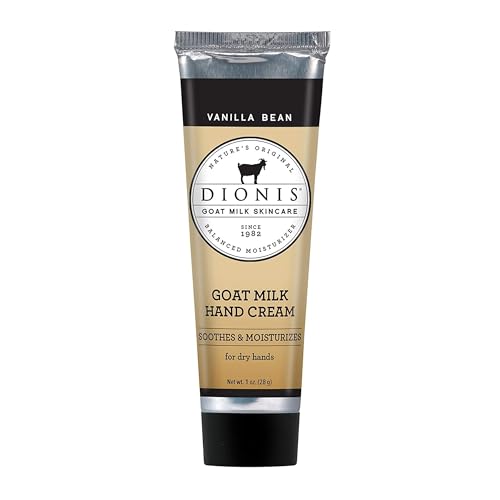 Dionis Goat Milk Vanilla Bean Hand Cream (1 Ounce)