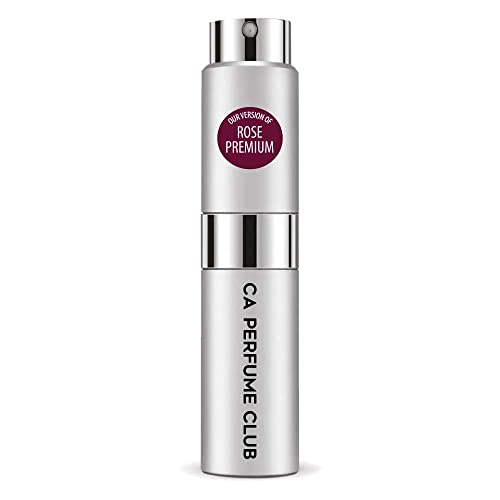 CA Perfume Impression of Emra Rose Premium For Women & Men Fragrance Concentrated Long Lasting Eau de Parfum Spray Refillable Glass Atomizer Bottle 0.27 Fl Oz/8ml-X1