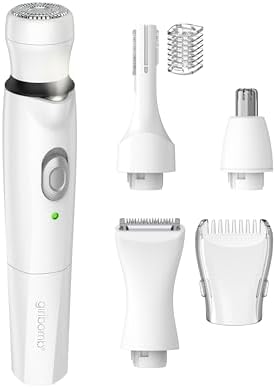 Conair GIRLBOMB All-in-One Face/Body Trimmer and Shaver Set for Women, Wet/Dry, Rechargeable