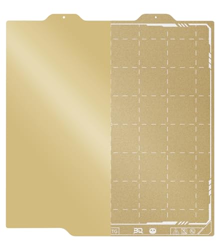 BIQU Smooth PEI+Textured PEI Panda Build Plate for Bambu-Lab A1 Mini 184x184mm, Double Sided PEI Spring Steel Build Plate Flexible Sheet Print Bed Removable Surface Platform