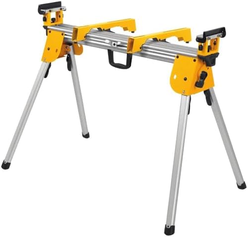 DEWALT Miter Saw Stand, Compact, 40" Beam Extends, Holds up to 500 lbs (DWX724)