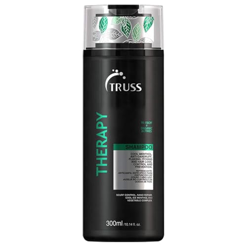 TRUSS Therapy Shampoo - Anti Dandruff Shampoo + Dry Scalp Treatment - Help Prevent Hair Loss and Reduce Oiliness While Protecting Against Dandruff and Allergies (300 ml)
