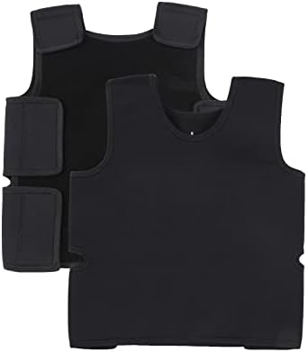 Sensory Compression Vest for Kids Sensory Processing Disorder Vest Deep Pressure Comfort for Autism, Hyperactivity, Mood Processing Disorders, Breathable, Form-Fitting, Kids (Small, Black)