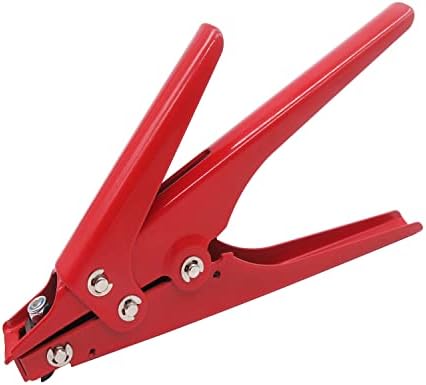 Superun Zip Tie Tool - Zip Tie Gun for Tensioning and Cutting Plastic Nylon Cable Ties of Width Under 3/8 Inch