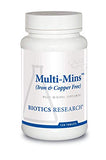 Biotics Research Multi-Mins – Balanced Multi-Mineral Complex (Iron & Copper Free) – 120 Tablets