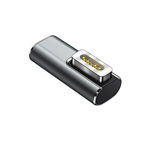 Magnetic L-Tip USB C Adapter Compatible with Magnetic 1 MacBook Pro Air, Type-C PD Power Fast Charging Adapter Replacement for MacBook Power Supply,MacBook Pro Works with 100W