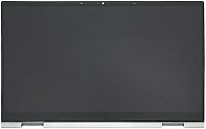 LCDOLED Replacement for HP Envy x360 15-ew 15t-ew 15-ew0013dx 15-ew0023dx 15-ew0797nr 15.6 inches FHD 1920x1080 IPS LCD Display Touch Screen Digitizer Assembly Bezel with Board Silver (Non-OELD)