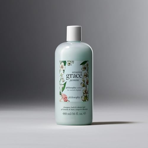 philosophy amazing grace jasmine shampoo, bath & shower gel