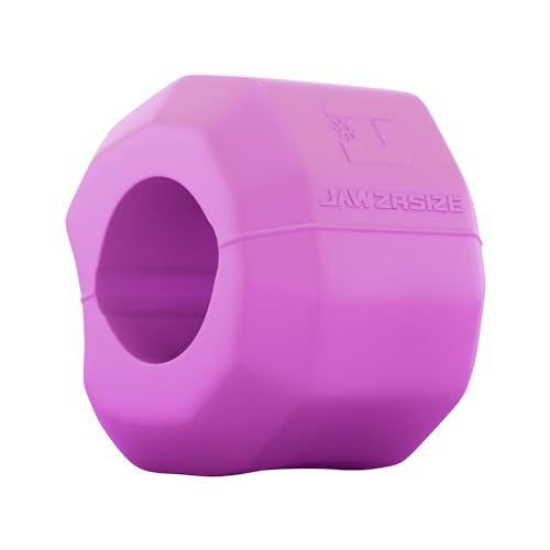 Jawzrsize Jaw Exerciser for Women - Double Chin Reducer, Facial Toner, Neck Exerciser for Younger and Healthier Look Helps Reduce Stress and Cravings Jawline Trainer (Pop N Go Beginner Pink)