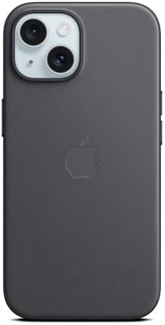 Apple iPhone 15 FineWoven Case with MagSafe - Black