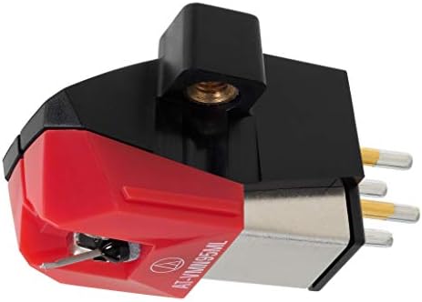 Audio-Technica AT-VM95ML Dual Moving Magnet Turntable Phono Cartridge (Red)