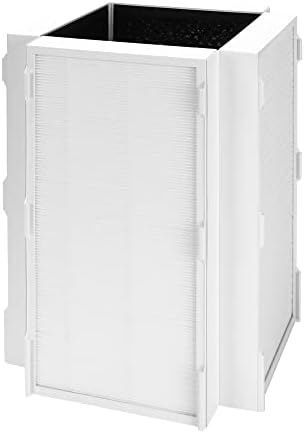 1-Pack CAP-1000 True HEPA Replacement Filter Compatible with Cuisinart CAP-1000FPK Purifier, 3-in-1 Filtration