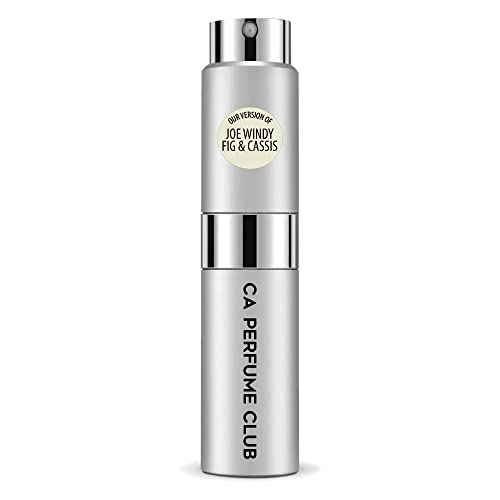 CA Perfume Impression of Jo M Wild Fig & Cassis For Women & Men Replica Version Fragrance Dupes Concentrated Long Lasting Eau de Parfum Spray Refillable Atomizer Bottle 0.27 Fl Oz/8ml-X1