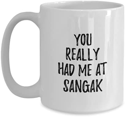 You Really Had Me At Sangak Mug Funny Food Lover Gift Idea Coffee Tea Cup Large 15 Oz