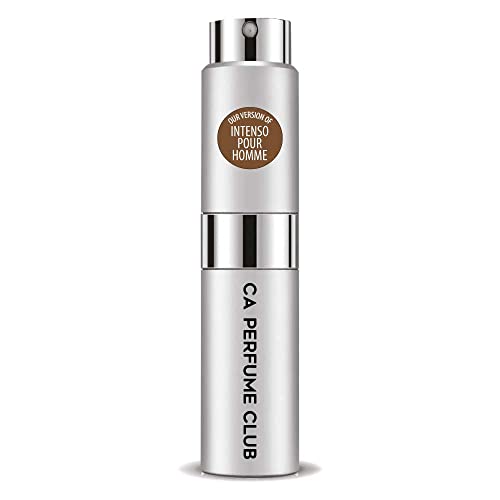 CA Perfume Impression of Dolce & Gab Intenso Pour Homme For Men Replica Version Fragrance Dupes Concentrated Long Lasting Eau de Parfum Spray Refillable Atomizer Bottle 0.27 Fl Oz/8ml-X1