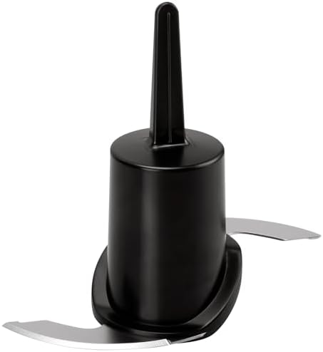 DLC-2ACBN Chopping Blade Fits Cuisinart Mini Prep Plus DLC-2A, Food Processor Blade Compatible with Cuisinart Food Processor Replacement Parts (Black)