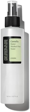 COSRX Alcohol-Free Cica Toner, 150ml / 5.07 fl.oz | Spray-type Korean Toner with Centella Asiatica for Hydrating & Soothing Redness | Korean Skin Care, Not Tested on Animals, Paraben Free