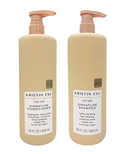 Kristin Ess The One Shampoo and Conditioner, 28 fl oz (Variety Pack)