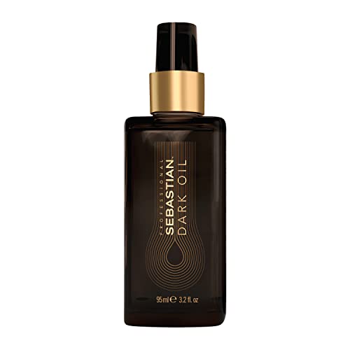 Sebastian Professional Dark Oil Lightweight Hair Styling Oil | Nourishing Blend of Natural Oils for a Smooth, Sleek Finish