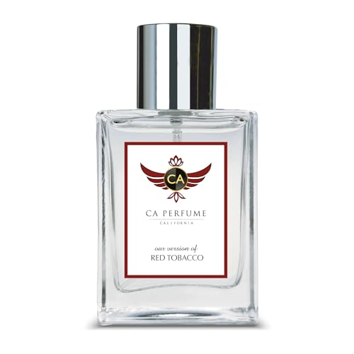 CA Perfume Impression of Red Tobacco For Women Men Replica Version Fragrance Dupes Grand Quality Long Lasting Eau de Parfum Spray Size Atomizer Type Bottle Parfums Cologne 1.7 Fl Oz/50ml-X1
