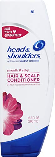 Head & Shoulders Head & Shoulders Smooth & Silky Hair & Scalp Anti Dandruff Hair Conditioner, 12.8 Oz, 12.8 Oz