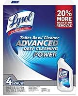 Lysol Power Toilet Bowl Cleaner (Pack of 4)