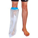 Waterproof Cast Covers for Shower Leg,Adult leg Protection to Wounds, Keeps Cast and Bandage Dry Bath,Watertight Cast Bag Showering for Surgery Foot, Ankle, Burns Reusable