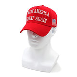 Trump Hat MAGA Hat Trump Merchandise Make America Great Again hat Donald Trump Slogan with USA Flag Embroidery Adjustable Baseball Cap