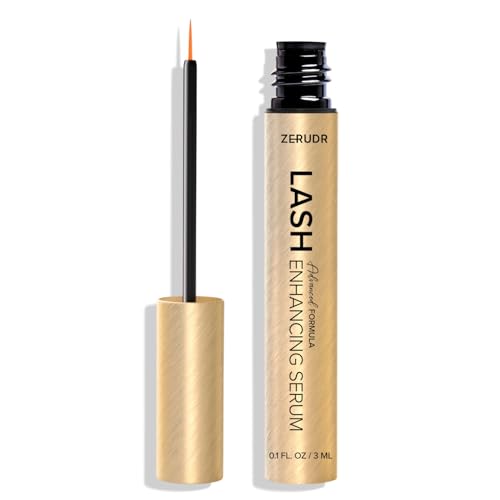 Lash Serum for Eyelash Growth: Advanced Formula for Thicker, Longer, Fuller Lashes with Natural Volume, Strength & Nourishment (3mL)