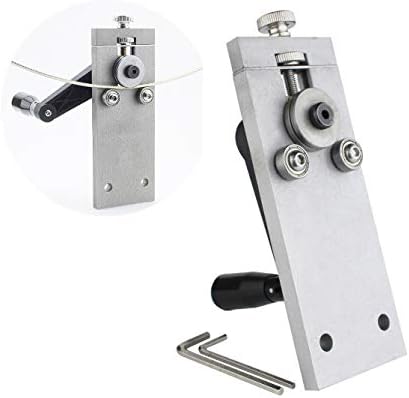 Guyker Guitar Fretwire Bender - Fret Wire Bending and Straightening Luthier Tool for Guitar & Bass Radian Adjusters, Repair & Maintenance, Chrome