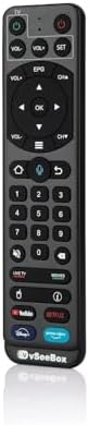 Genuine vSeeBox V2 Pro Bluetooth, Voice Command Remote Control Compatible with vSeeBox V2 Pro, V1 Pro, V1 Max, Elite