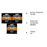 Duracell 76A LR44 Duralock 1.5V Button Cell Battery 12 Pack